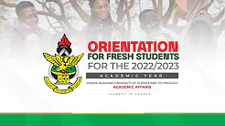 How To JOIN Re Watch KNUST 2023 Freshmen Online Orientation