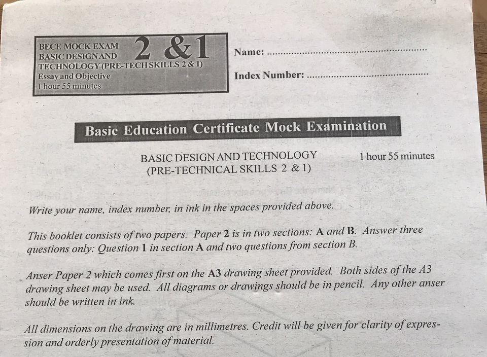 Fasting Printing Examination Centre BDT Mocks Questions & Answers - May 2023