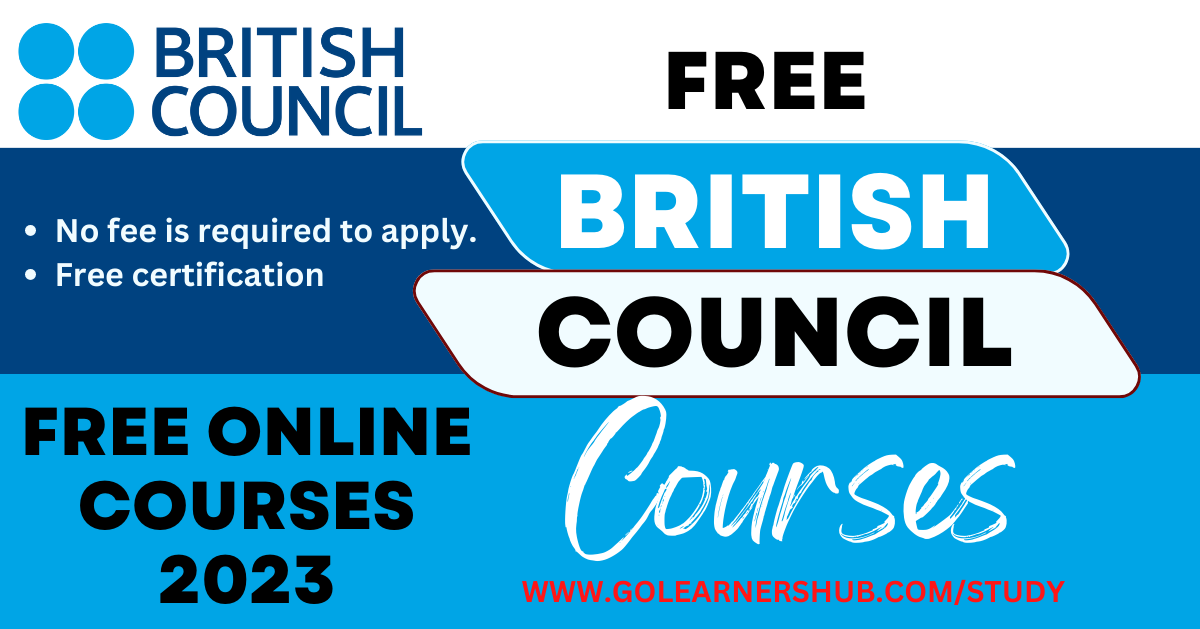 British Council Online Free Courses In UK 2023 2024 Apply Now   British Council Online Free Courses In UK 20222023 Apply Now 