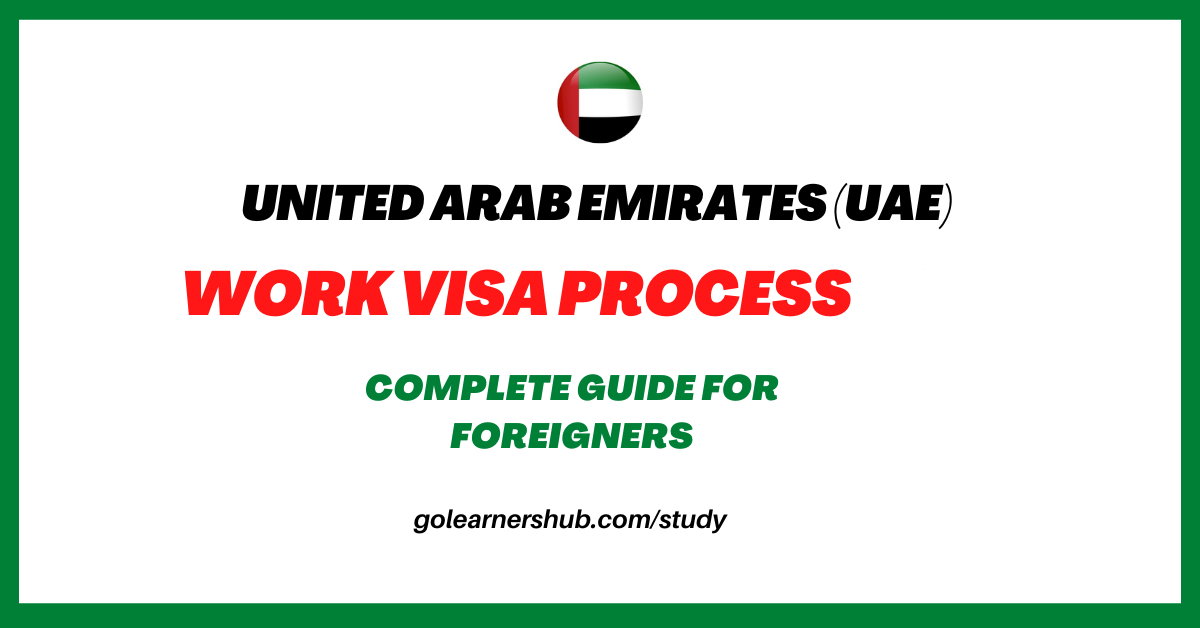 UAE Work Visa Process in 2024 Step-by-Step Guide