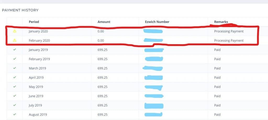 NABCO Payment Status