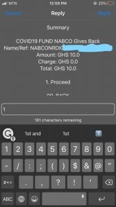 NABCO COVID 19 FUNDS