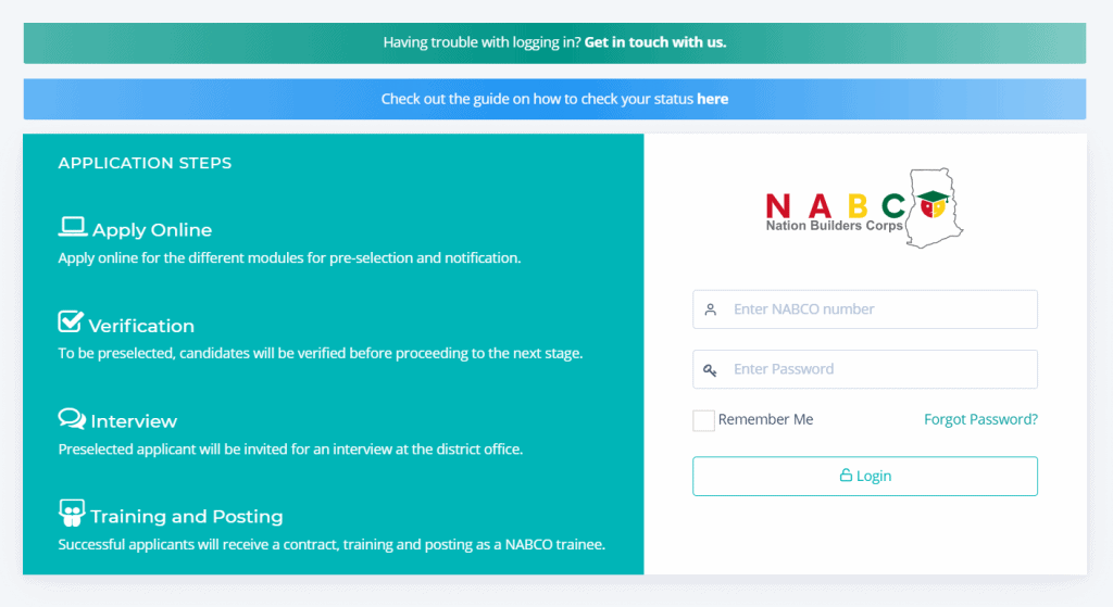 How do I check my nabco placement