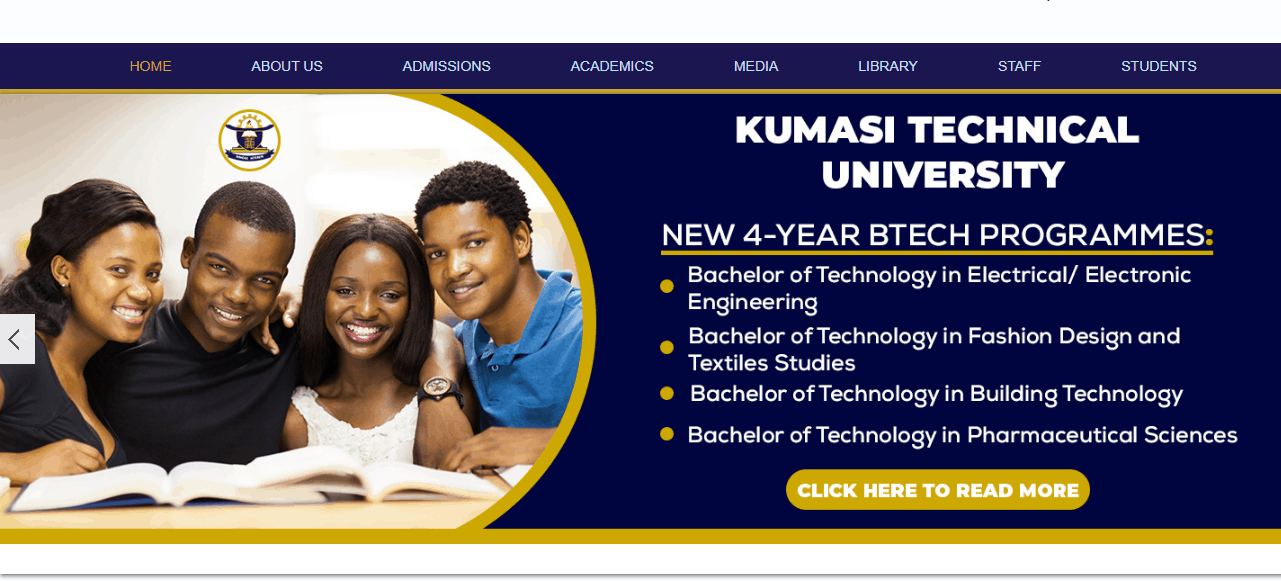 4 Year Btech Programmes introduced at Kumasi Technical University