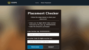 How to Check BECE 2020 Placement For SHS Using Phone & PC