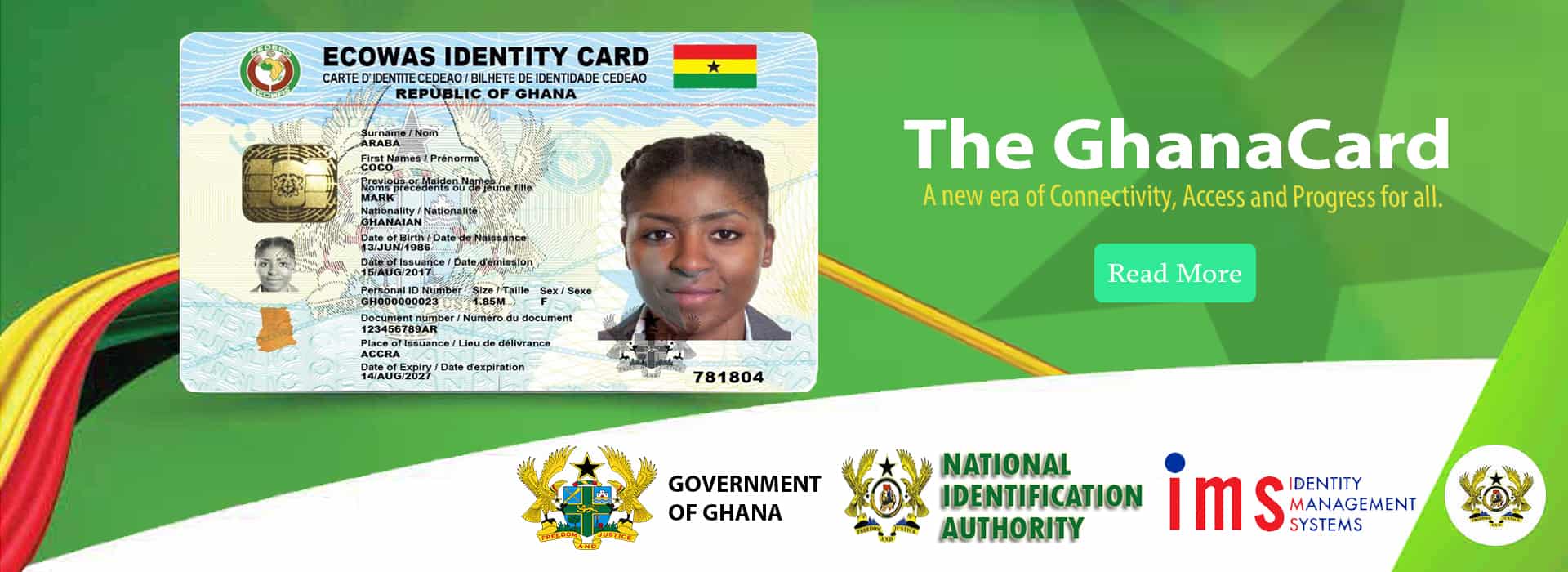 NIA - Ghana Card Various District Registration Centers & Offices in Ghana