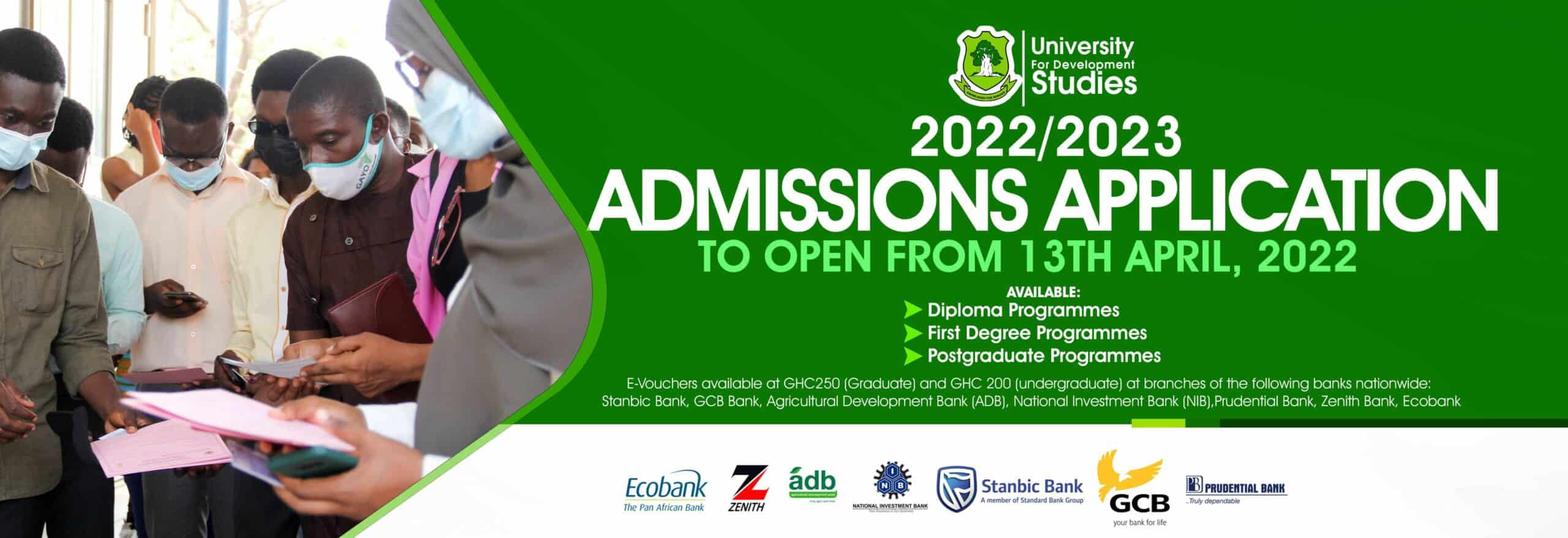 UDS Admission Form & How to Apply For 2023/2024