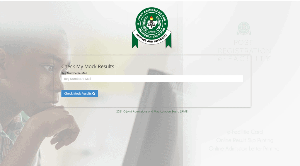 How to Check your JAMB Mock ScoreResults 20212022 - JAMB Portal