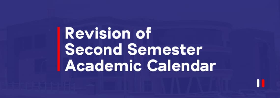 uew Revision of Second Semester Academic Year