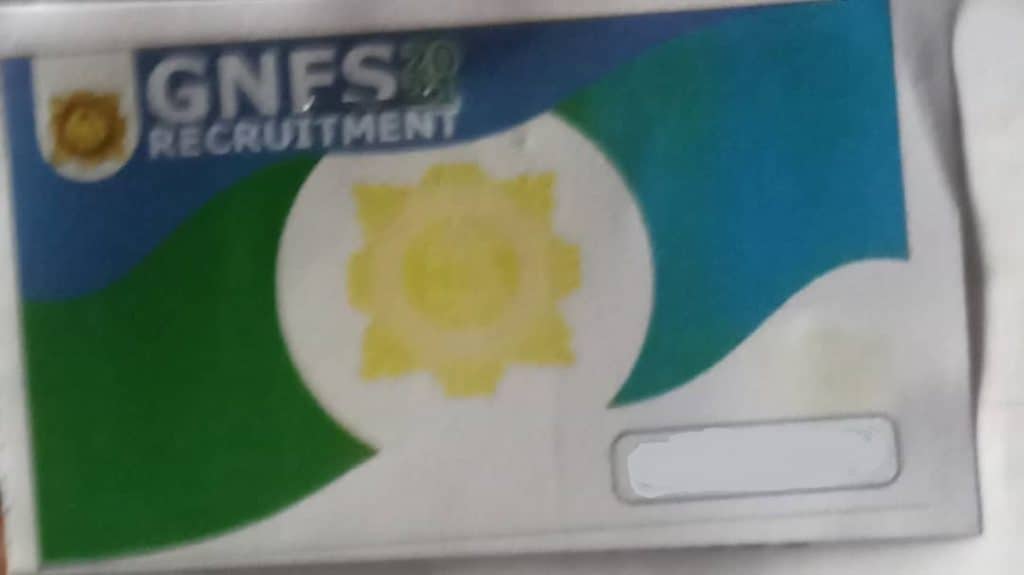 GNFS Recruitment 2021