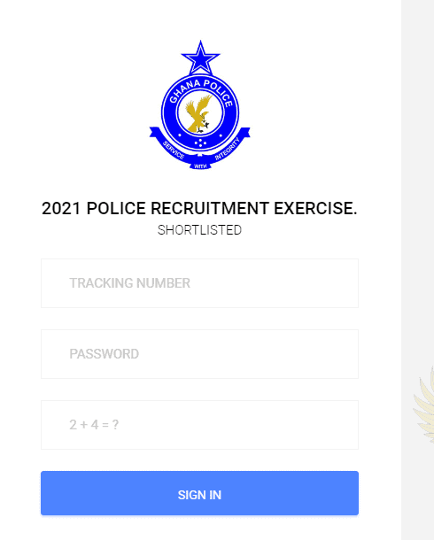 Check & Print Ghana Police Service Appointment Letter 2021/2022