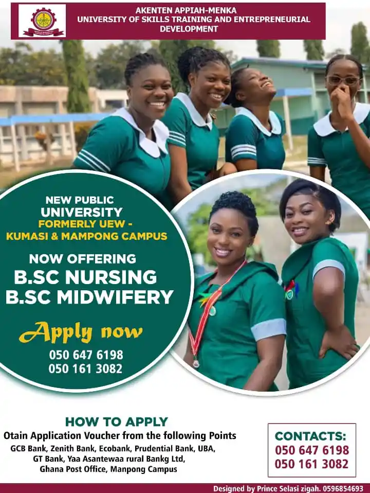 Nursing and Midwifery Course At AAMUSTED - 2022/2023