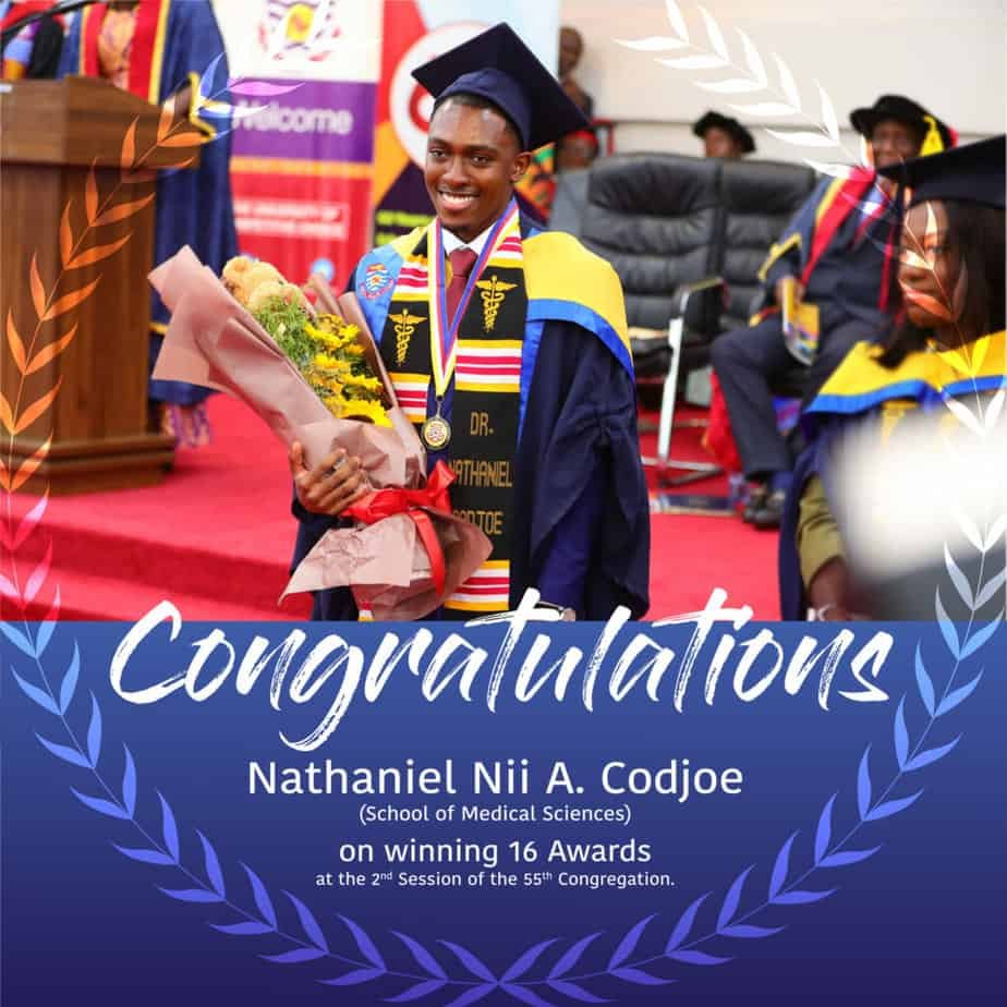 16 Awards in One Sweep: Meet Nathaniel Codjoe, UCC Medical Champ