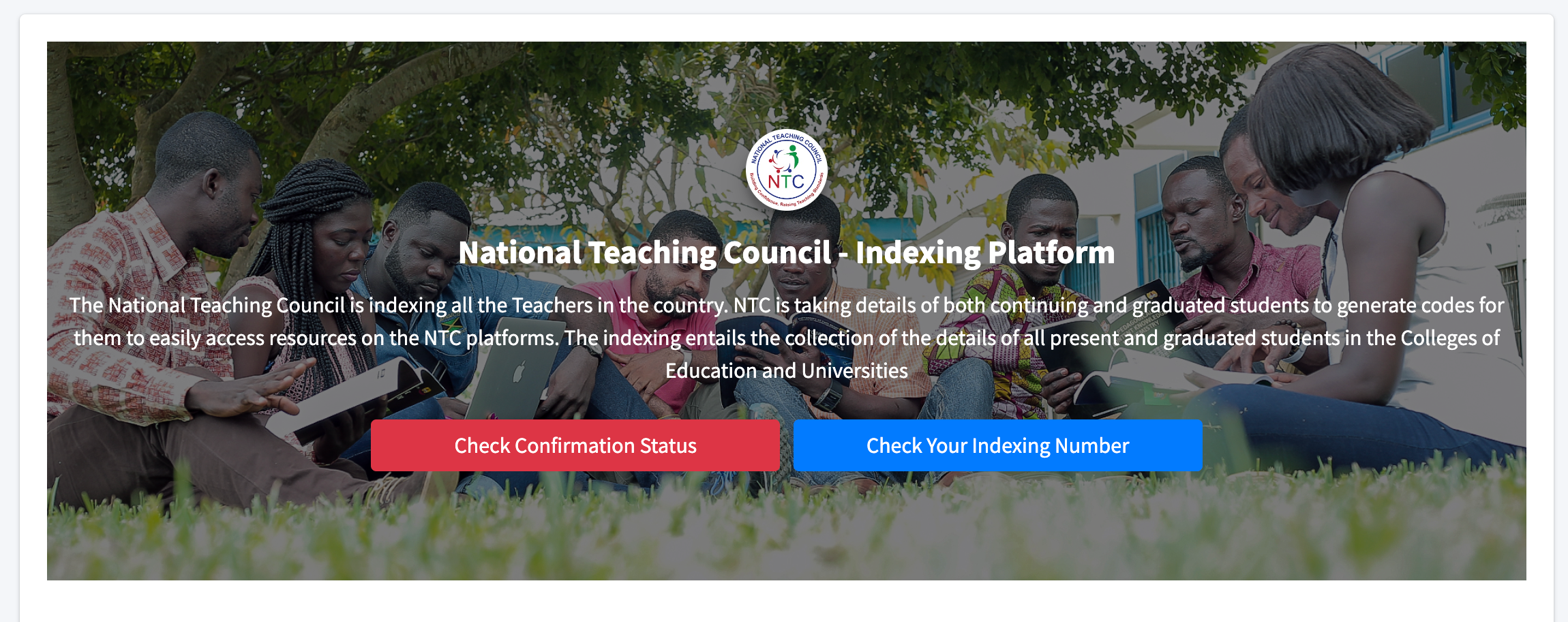 National Teaching Council Indexing Platform - How to Get GTLE Index Number
